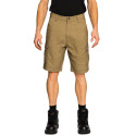 Khaki Canvas Relaxed Fit Men's Cargo Short, 38 in W