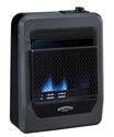 20000-Btu Natural Gas Vent Free Blue Flame Gas Space Heater With Blower And Base Feet