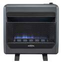 30000-Btu Natural Gas Vent Free Blue Flame Gas Space Heater With Blower And Base Feet