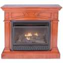 44 in Convertible Vent-Free Propane Gas Fireplace In Heritage Cherry