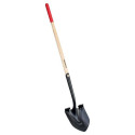 14 Gauge Boron Steel Round Point Shovel With A Hardwood Handle