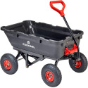 400-Pound Capacity Poly Dump Cart