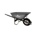 6-Cubic Foot Wheelbarrow With Flat Free Tire