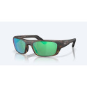 Whitetip Pro Matte Tortoise With Green Mirror 580G Injected Man Sunglasses