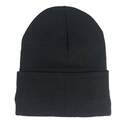 Black Heated Thermo Watch Hat