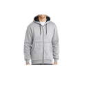 Heather Gray Zipper Long Sleeve Men's Hoodie, Assorted