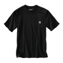 Black Carhartt Graphic Short-Sleeve Pocket T-Shirt, Small