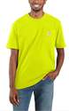 Workwear Green Pocket Short Sleeve Men's T Shirt, L