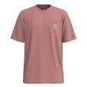 K87 Rose Tint Heather Heavyweight Short-Sleeve Pocket T-Shirt, Extra-Small