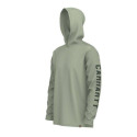 Carhartt Force® Sage Logo Graphic Long Sleeve Men's Hoodie, S