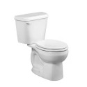 1.28 GPF White Round Front Two-Piece Toilet