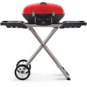 Red TravelQ&trade; 285X with Scissor Cart and Griddle