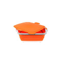 Orange Jr Prep Tub With Locking Lid