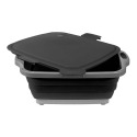 Black Jr Prep Tub With Locking Lid