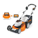 21-Inch Self-Propelled Mower With AP300 S Battery And AL 301 Charger