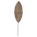 Handmade Natural Raffia Banana Leaf Shape Decor