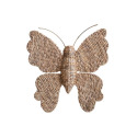 Hand-Woven Natural Rattan Butterfly Wall Decor