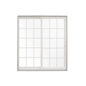 60" x 80"H 61 Series Vinyl Sliding Patio Door White with Hardware