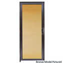 36-Inch White Full-View Storm Door With Screen