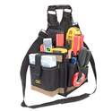 25-Pocket Black Electrical And Maintenance Tool Carrier 