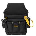 Small 5-Pocket DeWalt Black Electricians Tool Pouch 