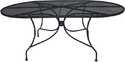 Charleston Wrought Iron Table- Size 72 in X 42 in