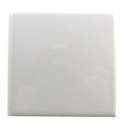 4-1/4 x 4-1/4-Inch White Bullnose Wall Tile