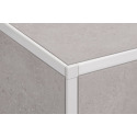 5/16-Inch X  98.5-Inch Jolly Bright White Aluminum Corner Edge Trim