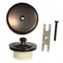 Universal Lift And Turn Tub Drain Trim Kit With Overflow-Inch Oil Rubbed Bronze