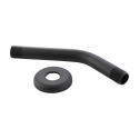 8-Inch Matte Black Shower Arm