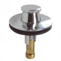 Universal Lift And Turn Drain Stopper-Inch Chrome