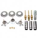 Tub/Shower 3-Handle Remodeling Trim Kit For Sayco In Chrome