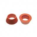 Slip Joint Cone Washer — 7/8 in. O.D. x 1/2 in. I.D. x 3/8 in. H, Rubber