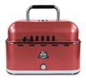 Red Portable Charcoal Grill With Lid And Cover Bag