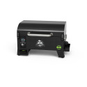 Black Portable Battery-Powered Wood Pellet Table Top Grill