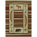 5-Foot X 7-Foot 6-Inch Excursion Collection Canyon Area Rug