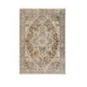 7-Foot 10-Inch X 10-Foot Bergama Collection Mocha Area Rug