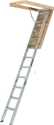 7-Foot 8-Inch To 10-Foot 3-Inch Elite Series Aluminum Attic Ladder With 22-1/2 x 54-Inch Opening