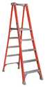 5 ft Type IA Fiberglass Pro Platform Ladder, 300 Lb Rated