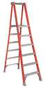 6 ft Type IA Fiberglass Pro Platform Ladder, 300 Lb Rated