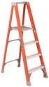 4 ft Type IA Fiberglass Platform Ladder, 300 Lb Rated