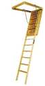 8-Foot 9-Inch To 10-Foot Big Boy Series Wooden Attic Ladder With 30 x 60-Inch Opening
