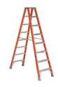 8 ft Type IA Fiberglass Twin Step Ladder, 300 Lb Rated