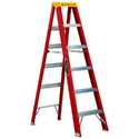 8 ft Type IA Fiberglass Step Ladder, 300 Lb Rated
