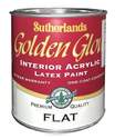 Quart Flat Tint Base Golden Glow Latex Interior Paint 