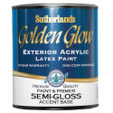 1-Quart Accent Base Semi-Gloss Golden Glow Latex Exterior Paint
