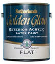 Gallon Timber Brown Flat Golden Glow Latex Exterior Paint