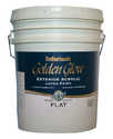 5-Gallon Bright White Flat Pastel Base Golden Glow Latex Exterior Paint