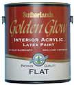 Gallon White Flat Pastel Base Golden Glow Latex Interior Paint 
