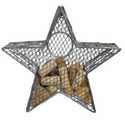 Metal Star Cork Storage